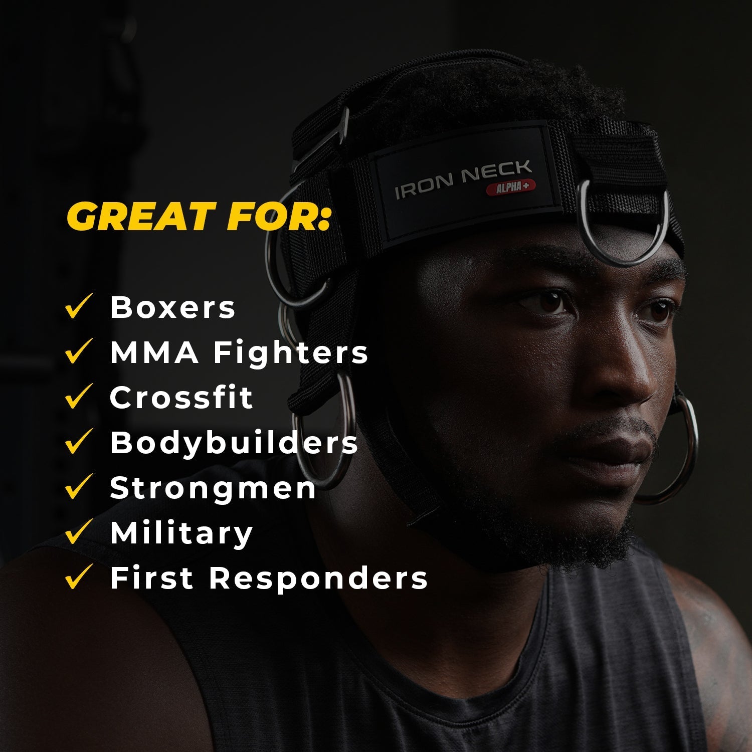 Alpha Harness Plus Neck Harnesses Iron Neck