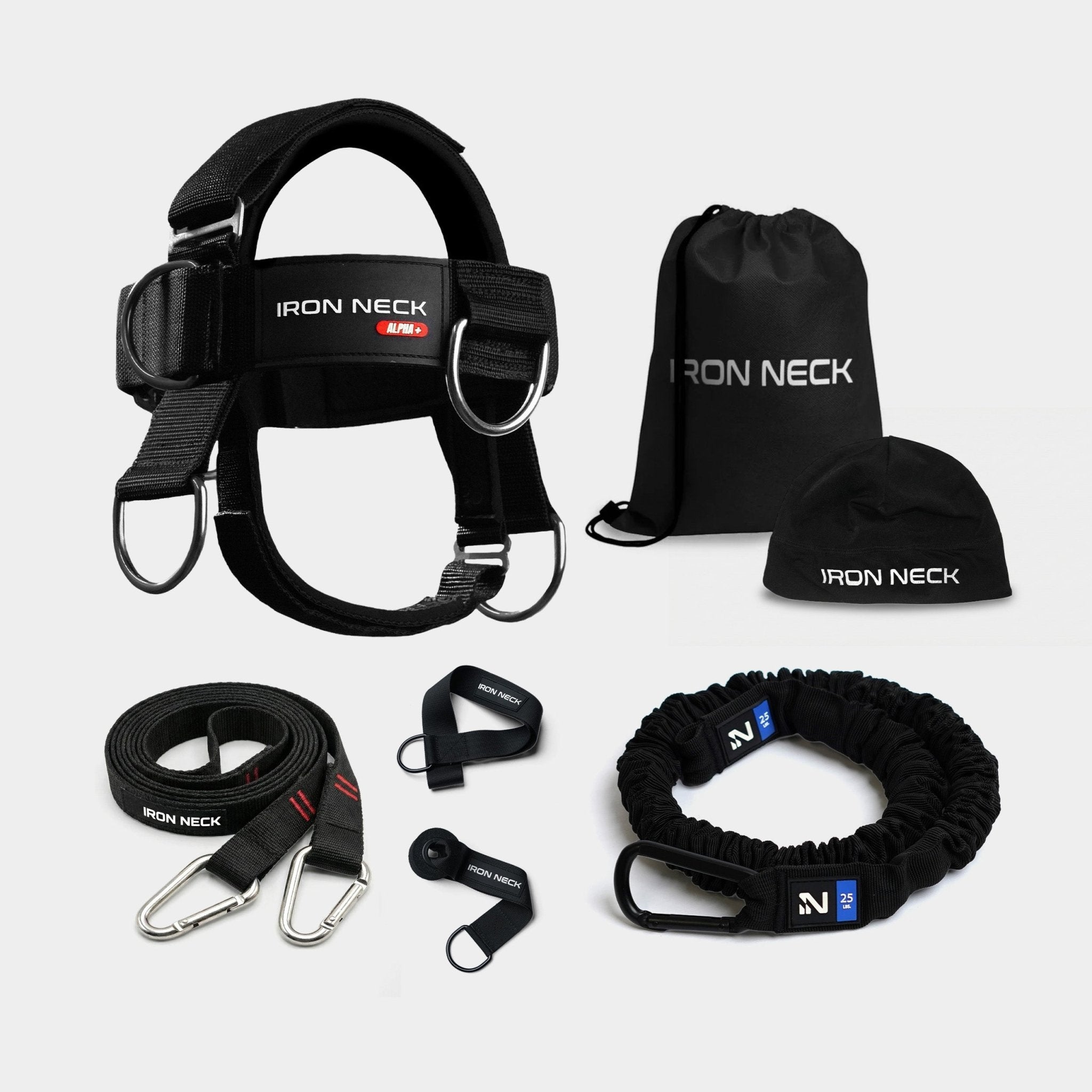 Alpha Plus Harness Strength Bundle Neck Harnesses Iron Neck